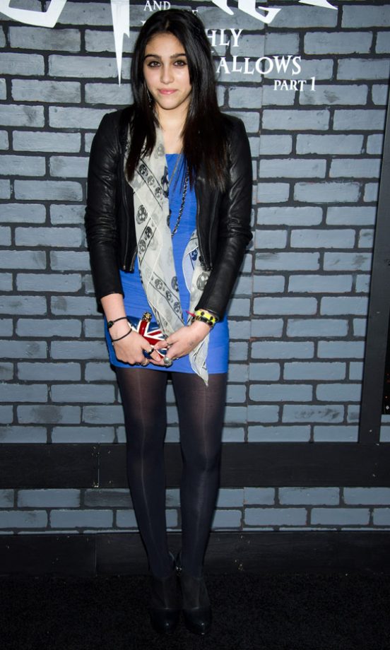Lourdes Ciccone-Leon At The Harry Potter And The Deathly Hallows New York Film Premiere 2010