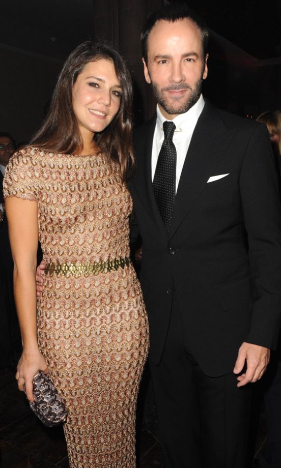 Margherita Missoni And Tom Ford Celebrating 10 Years Of The International Herald Tribune In London, 2010