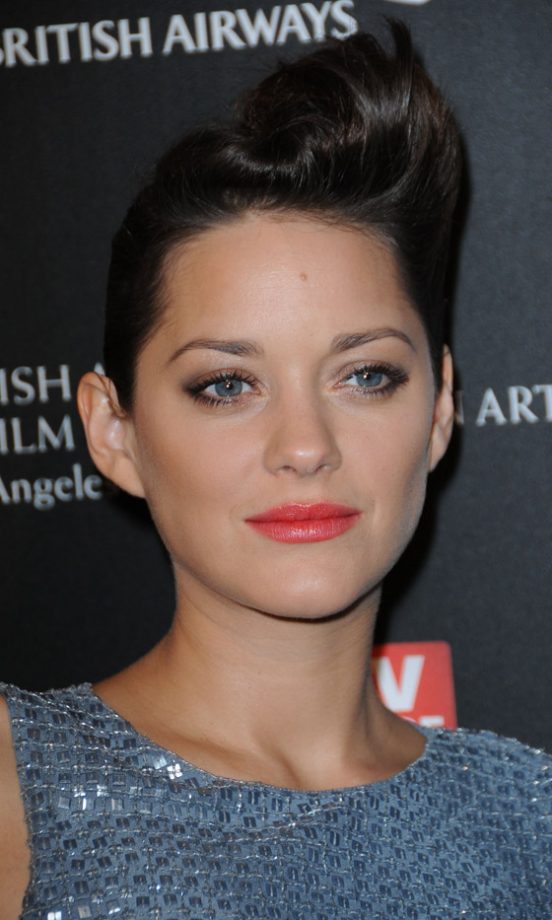 Marion Cotillard Wowed With A Quiffed Hairstyle At The 19th Annual BAFTA Los Angeles Britannia Awards 2010