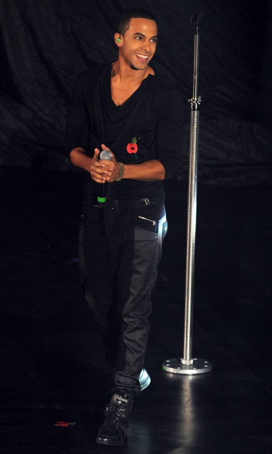 Marvin Richard James Humes Performs With JLS At The BBC Radio 1 Teen Awards 2010