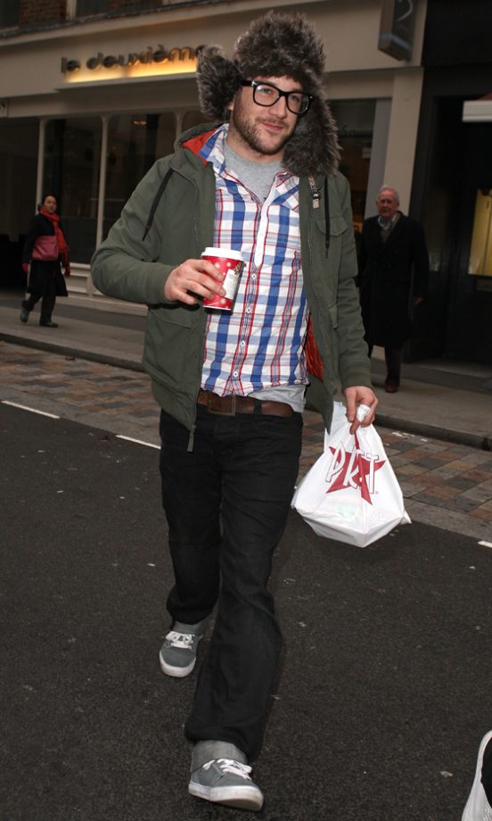 Matt Cardle Adds A Faux Fur Ear Flap Cap To His Hat Collection In London 2010Matt Cardle Adds A Fur Ear Flap Cap To His Hat Collection In London 2010