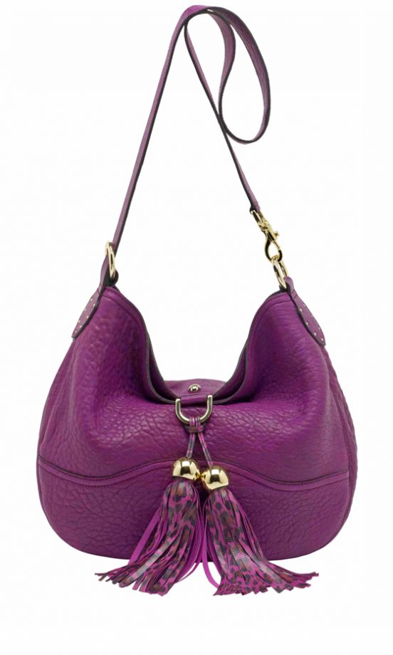 Mulberry Plum Lambskin Greta Satchel, £650