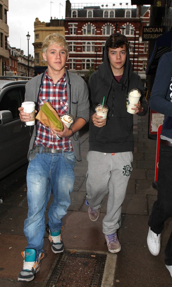 X Factor's Harry Styles And Niall Horan From One Direction