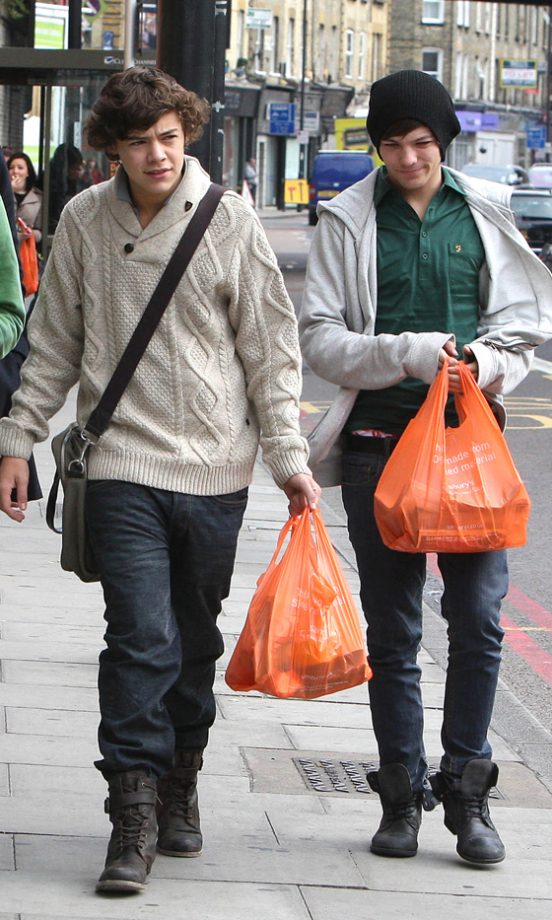 X Factor's Harry Styles And Louis Tomlinson From One Direction