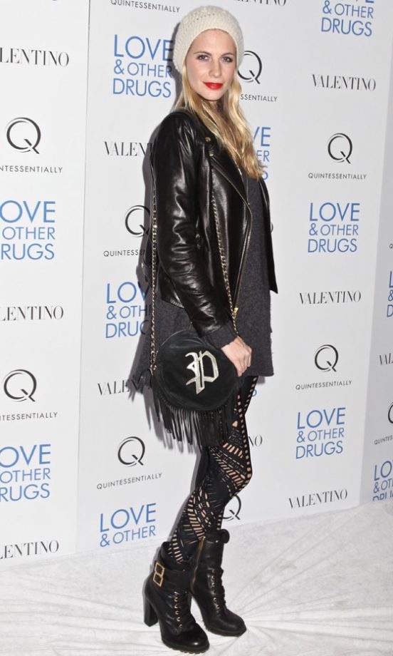 Poppy Delevigne At The Love and Other Drugs New York Film Premiere 2010