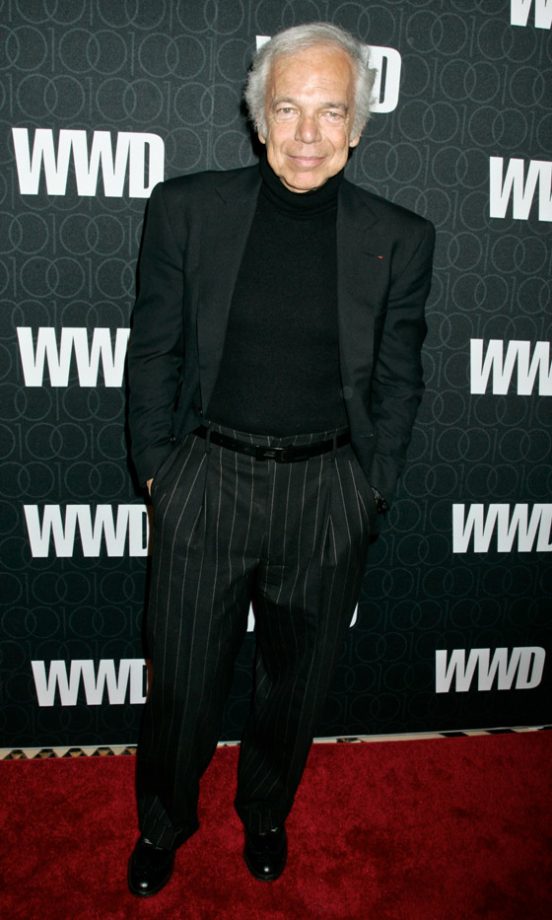 Ralph Lauren At The WWD 100th Anniversary Gala 2010