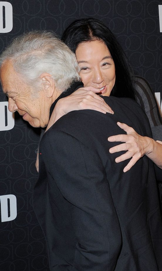 Vera Wang And Ralph Lauren At The WWD 100th Anniversary Gala 2010