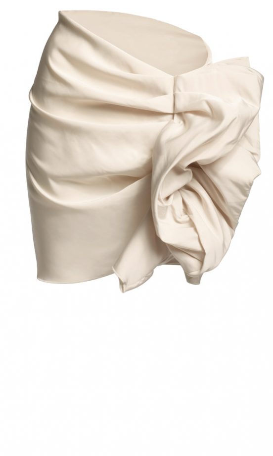 Lanvin For H&M White Front Ruffle Skirt £34.99