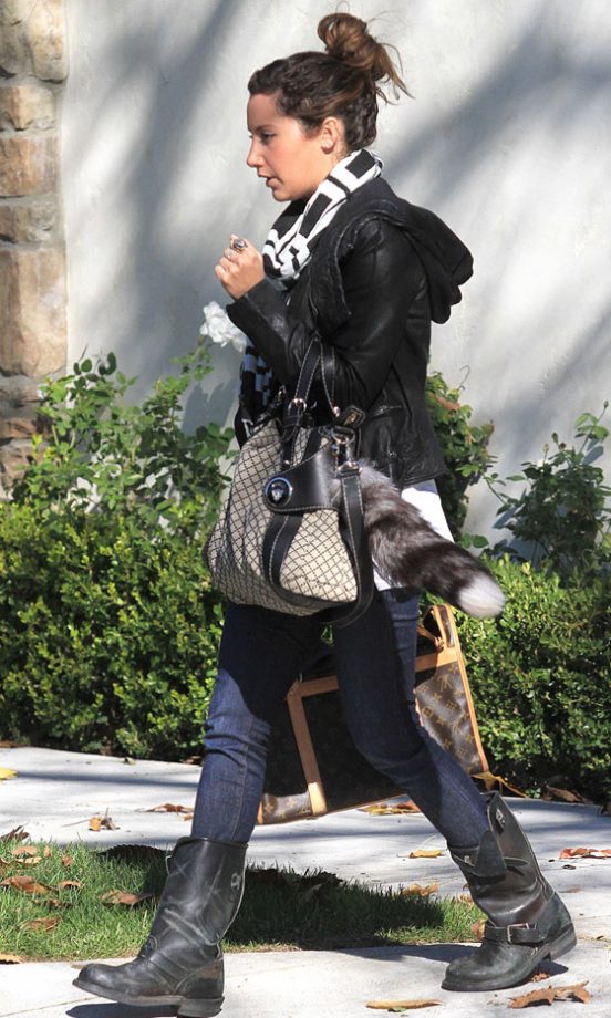 Ashley Tisdale Out And About In Los Angeles 2010