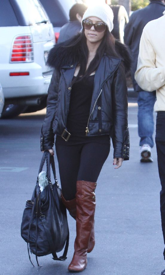Kourtney Kardashian Out In California 2010