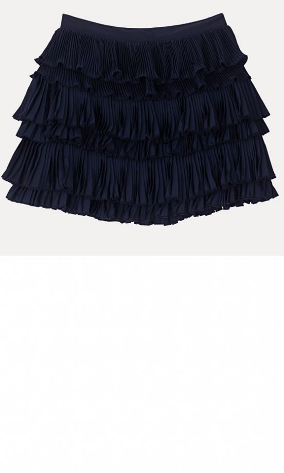 Asos Pleated Tiered Mini Skirt, £28