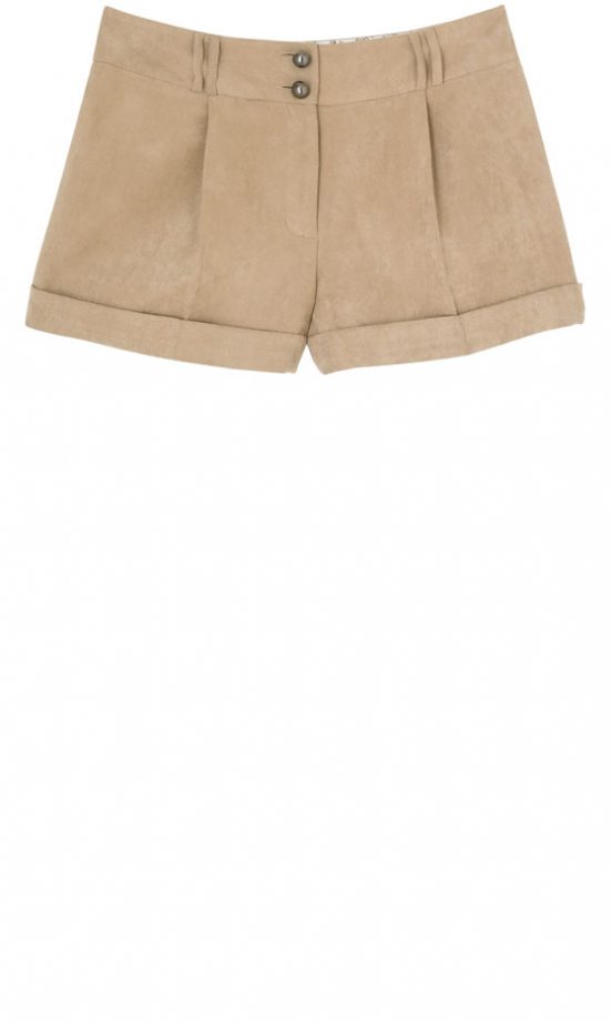 Dorothy Perkins Sand Suedette Shorts Was £25, Now £17.50