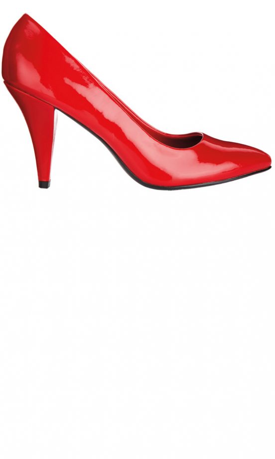 George At Asda Red Patent Shoe, £12.50 - In Stores Only