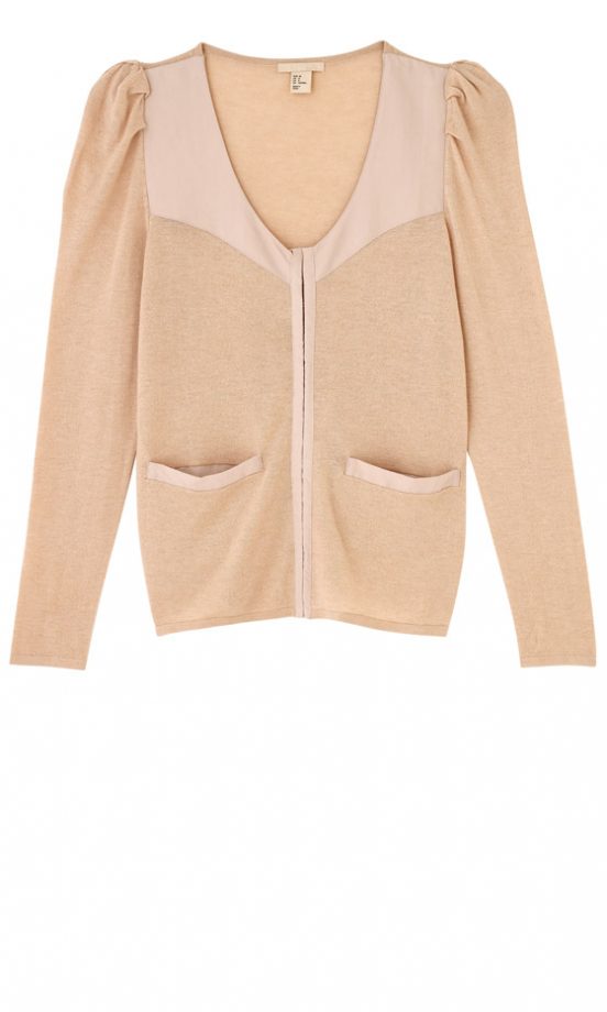 H&M Beige Cardigan, £24.99 - In Stores Only