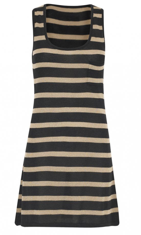 Limited Collection At Marks & Spencer Stripe Sparkle Knitted Tunic, £32