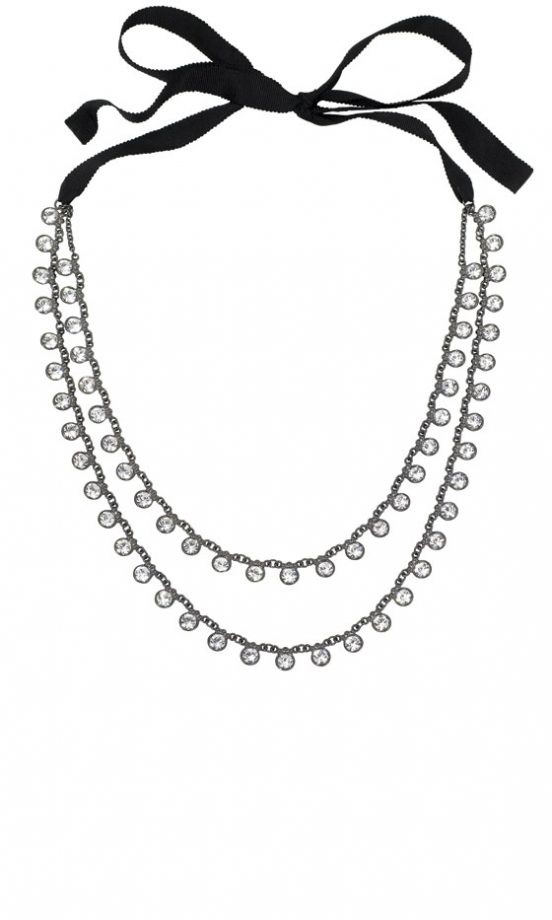 Marks & Spencer Double Strand Ribbon Necklace £29.50