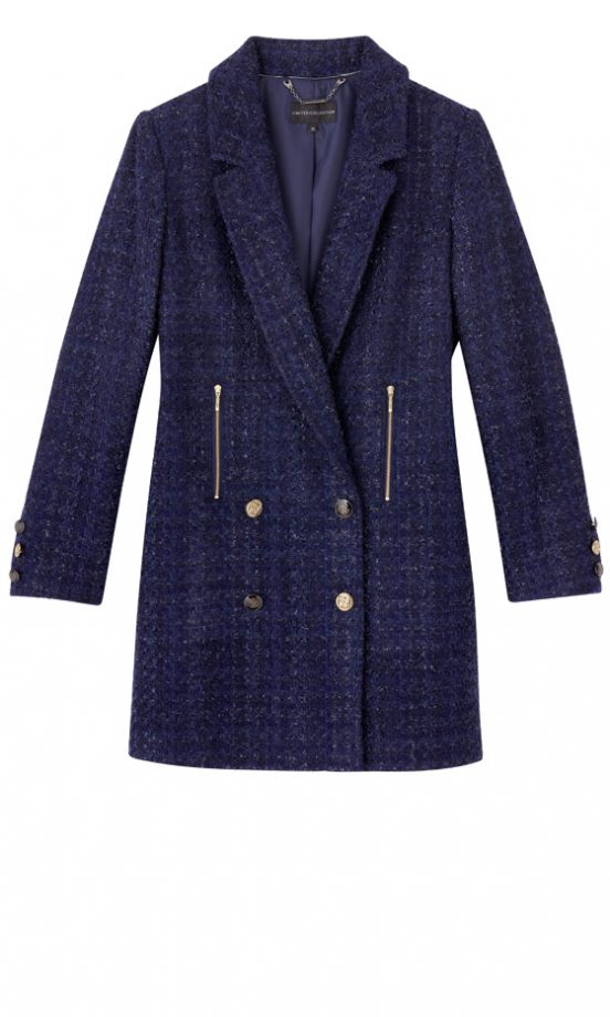 Marks & Spencer Navy Coat, £99 - In Stores Only