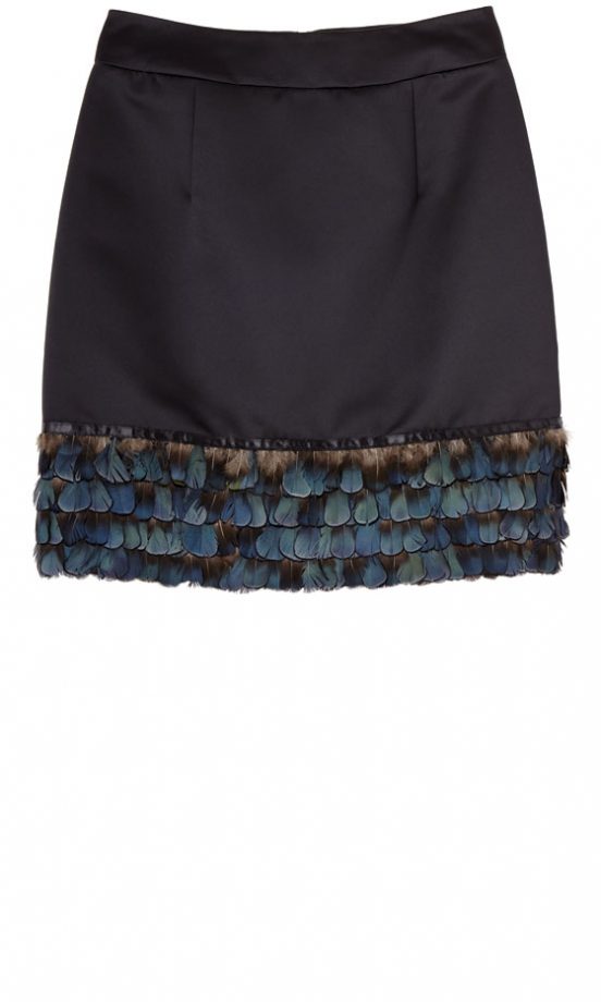 Marks & Spencer Limited Collection Feather Skirt £55