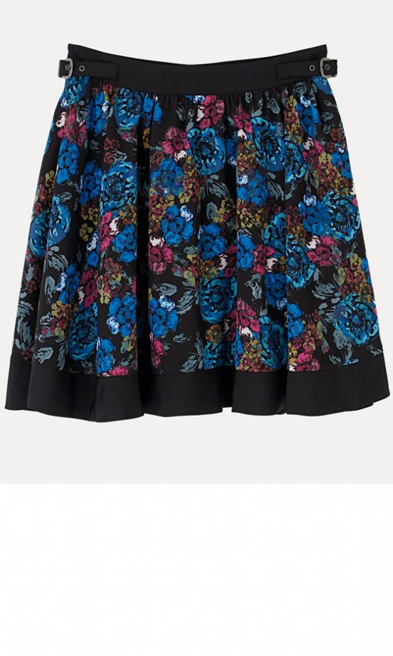 Limited Collection Floral Print Flippy Skirt, £29.50