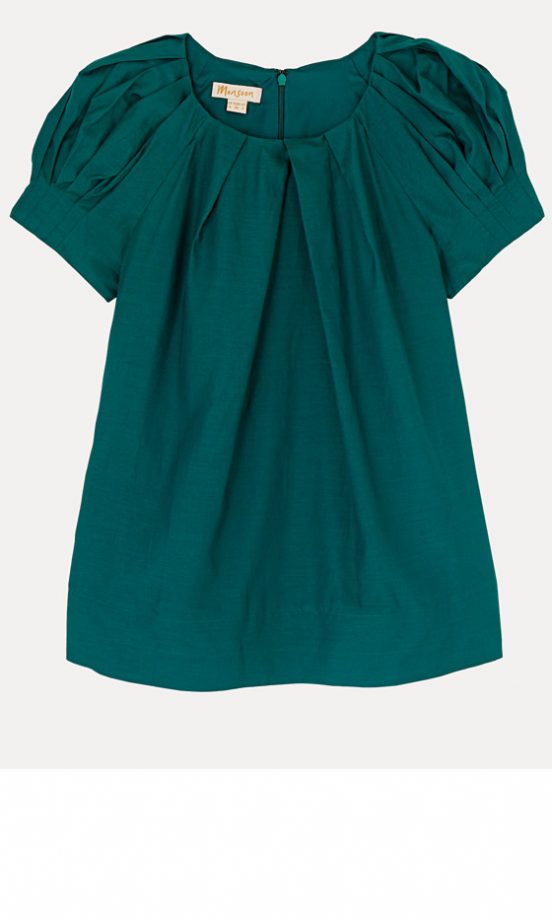 Monsoon Green Blouse, £50 - In Store Only