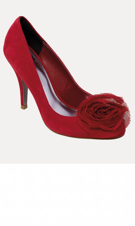 Monsoon Florence Suede Corsage Shoe, £90 - In Stores Only