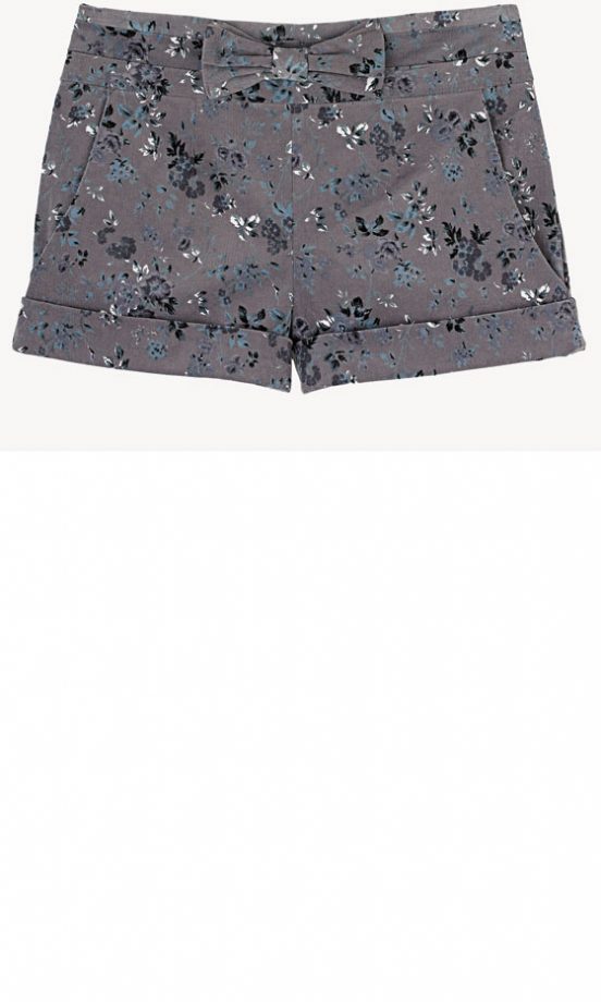 Primark Grey Floral Shorts £10 - In Store Only