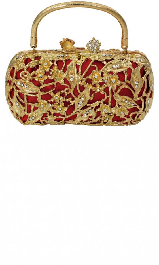 River Island Gold And Red Purse £34.99 - In Store Only