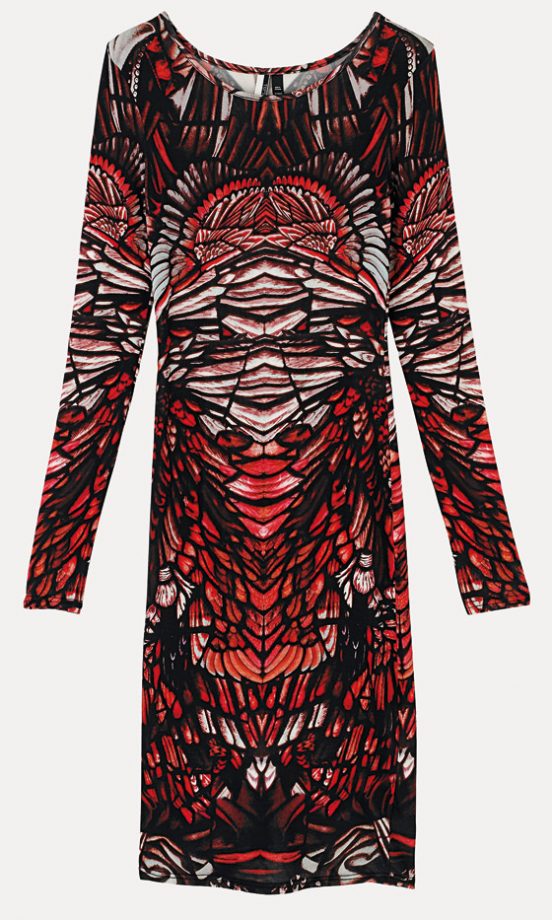 Topshop Stained Glass Print Dress, £60