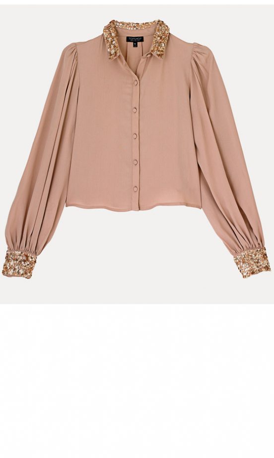 Topshop Sequin Blouse, £45 - In Stores Only