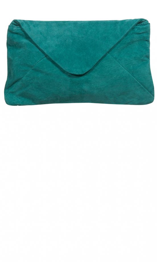 Topshop Suede Envelope Clutch Bag, £40