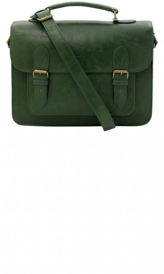 Urban Outfitters Green Old School Satchel £46
