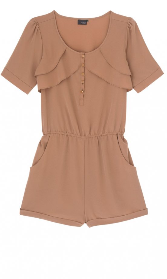 Urban Outfitters Sparkle & Fade Double Ruffle Playsuit, £55