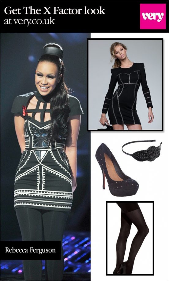 Get Rebecca Ferguson's X Factor Party Look At Very.co.uk