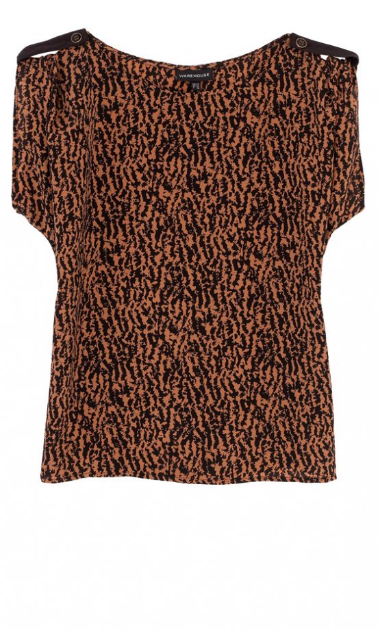 Warehouse Future Texture Print T-Shirt, £40
