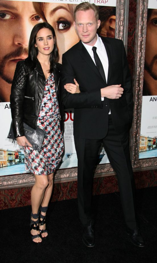 Jennifer Connelly And Actor Paul Bettany At The Premiere Of The Tourist, New York, 2010