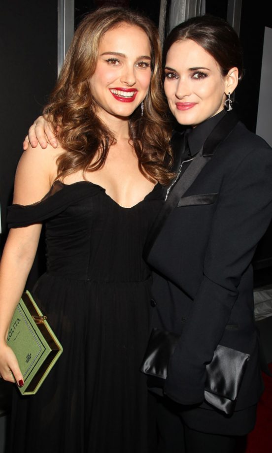 Natalie Portman And Winona Ryder Make A Striking Pair At The Black Swan New York Film Premiere 2010