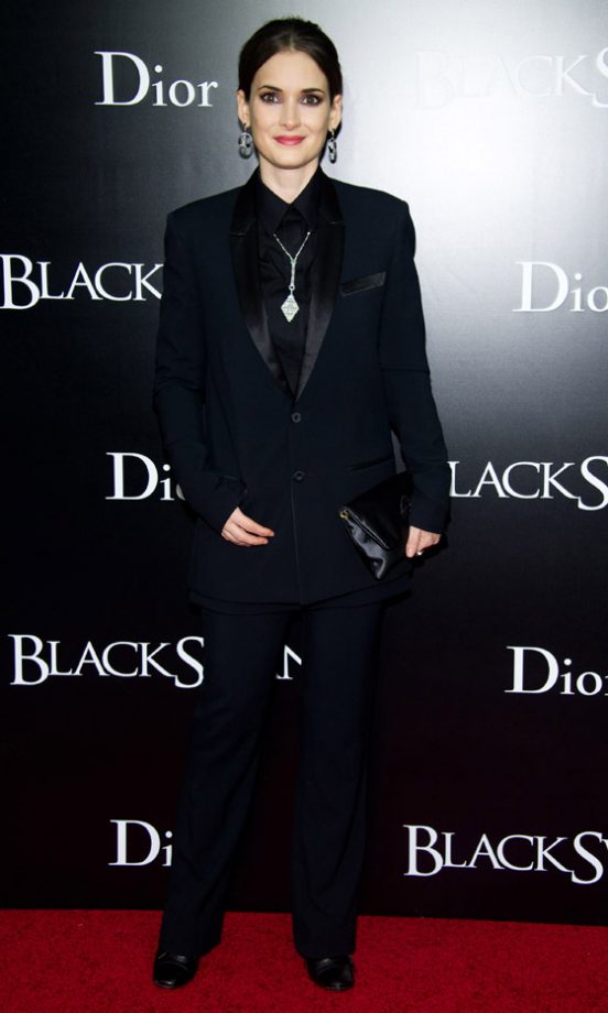 Winona Ryder At The Black Swan New York Film Premiere 2010
