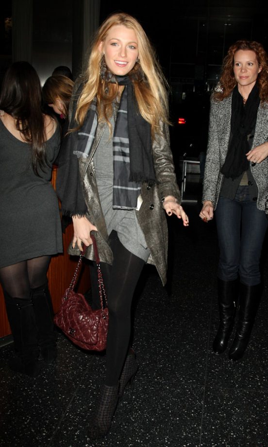 Blake Lively Rocks Off-Duty Dressing At The Premiere Of Blue Valentine In New York, 2010