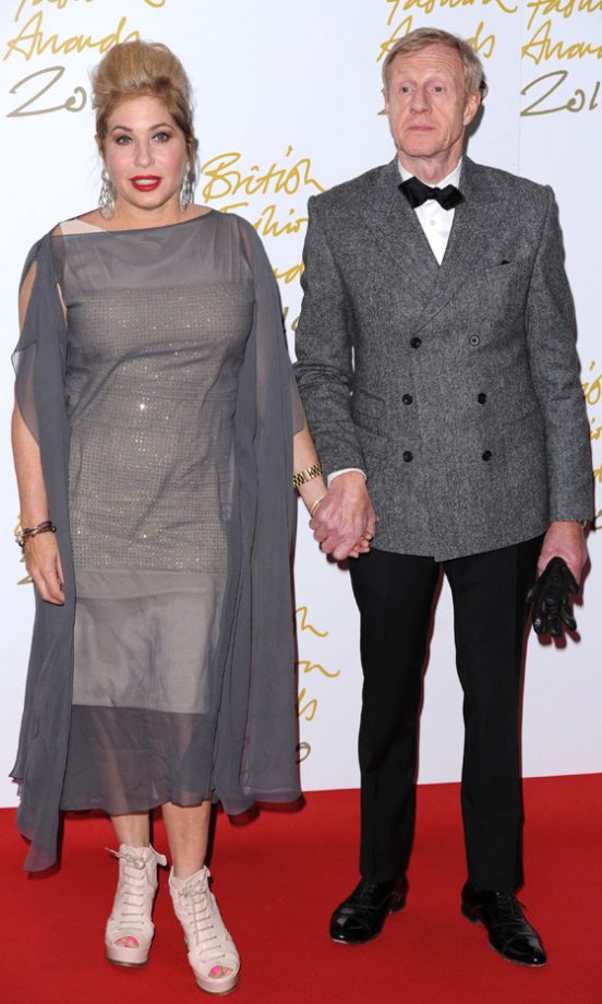 Brix Smith-Start And Philip Start At The British Fashion Awards 2010