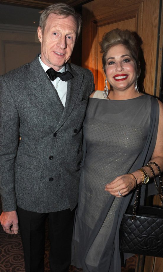 Brix Smith-Start And Philip Start At The British Fashion Awards 2010