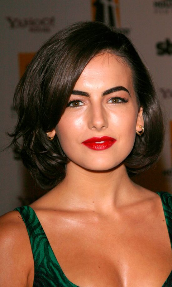 Camilla Belle Opts For A '90s-Inspired Bobbed Hairstyle