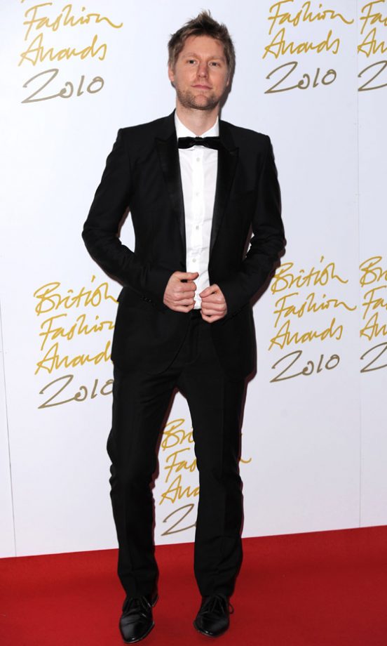 Christopher Bailey At The British Fashion Awards 2010