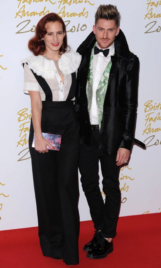 Charlotte Dellal And Henry Holland At The British Fashion Awards 2010