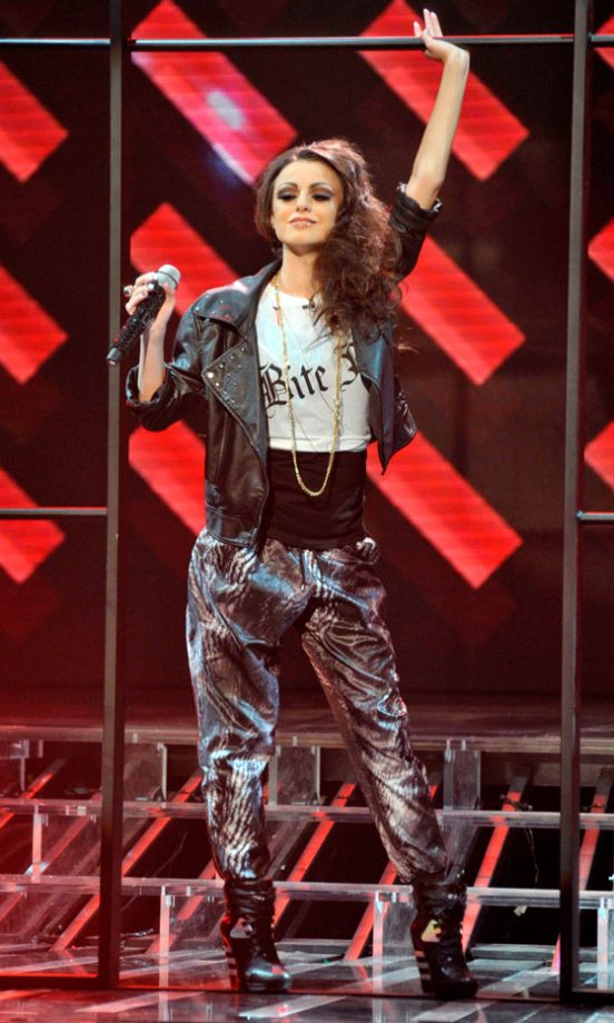 Cher Lloyd Wearing Harem Trousers From Marios At Topshop On The X Factor 2010