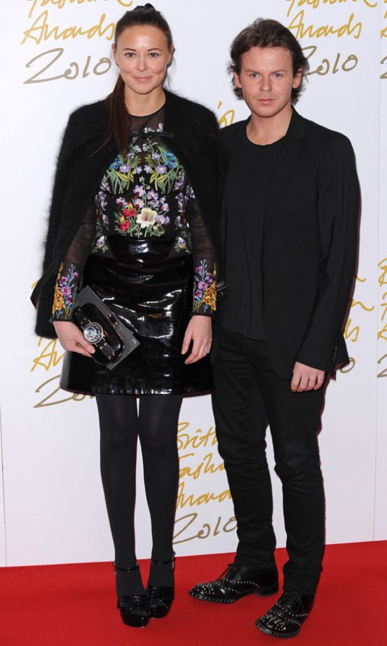 Tammy Kane And Christopher Kane At The British Fashion Awards 2010