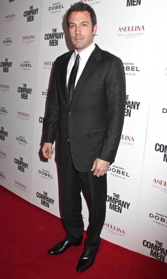 Ben Affleck At The Premiere Of The Company Men In New York, 2010