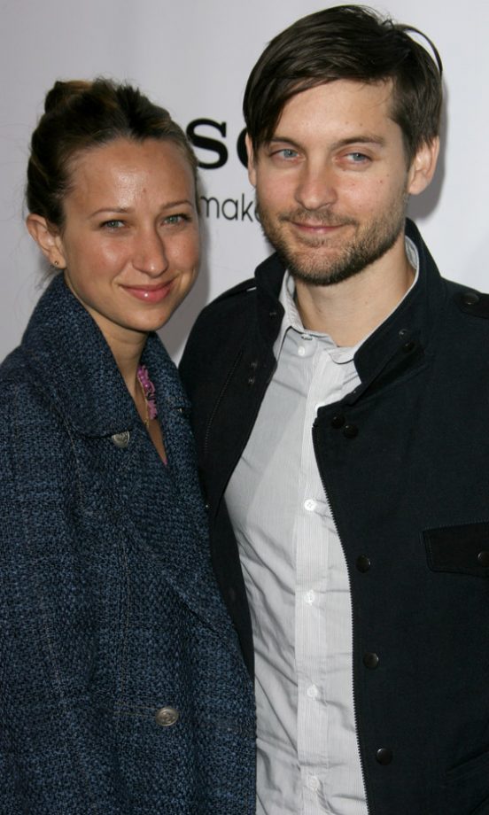 Jennifer Meyer And Tobey Maguire At The LA Premiere Of Country Strong, 2010
