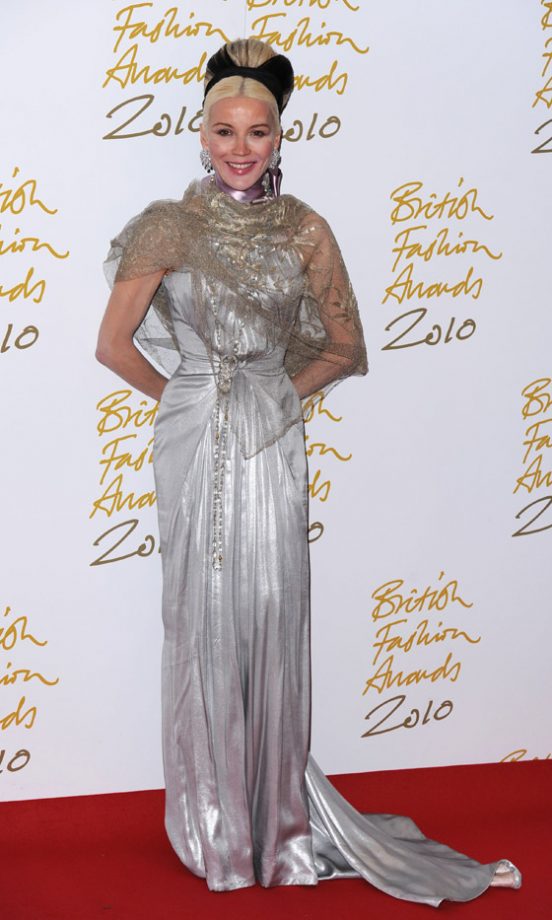 Daphne Guinness At The British Fashion Awards 2010