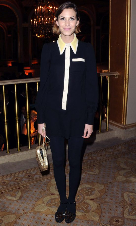 Alexa Chung At The French Institute Alliance Annual Trophee Des Arts Gala 2010