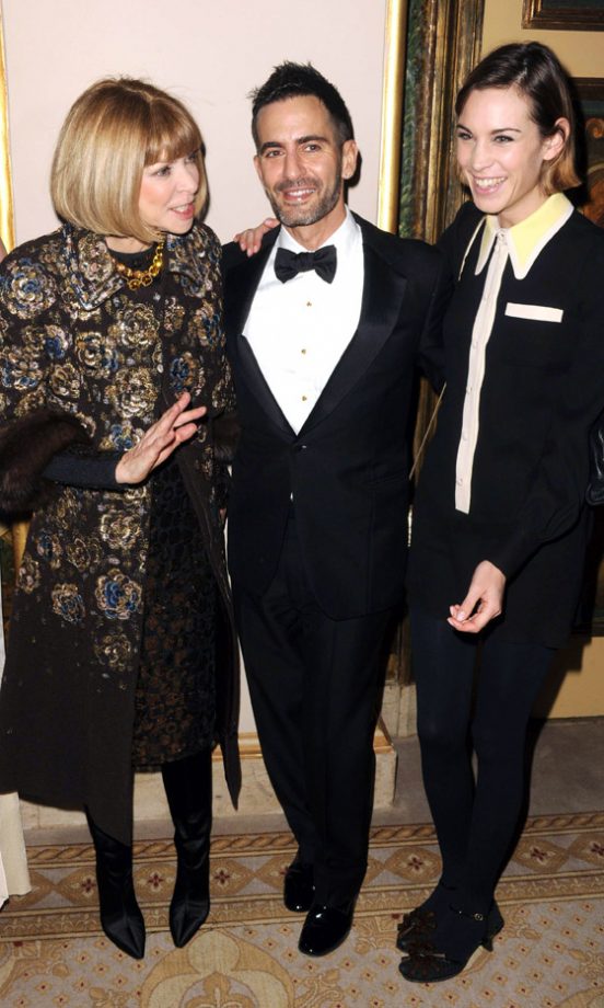 Anna Wintour, Marc Jacobs And Alexa Chung At The French Institute Alliance Annual Trophee Des Arts Gala 2010